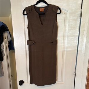 Tory Burch Brown Sleeveless Dress